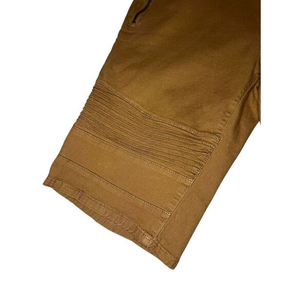 Phat Farm Men’s 40 Moto Casual Shorts Khaki Stretch - Picture 2 of 7